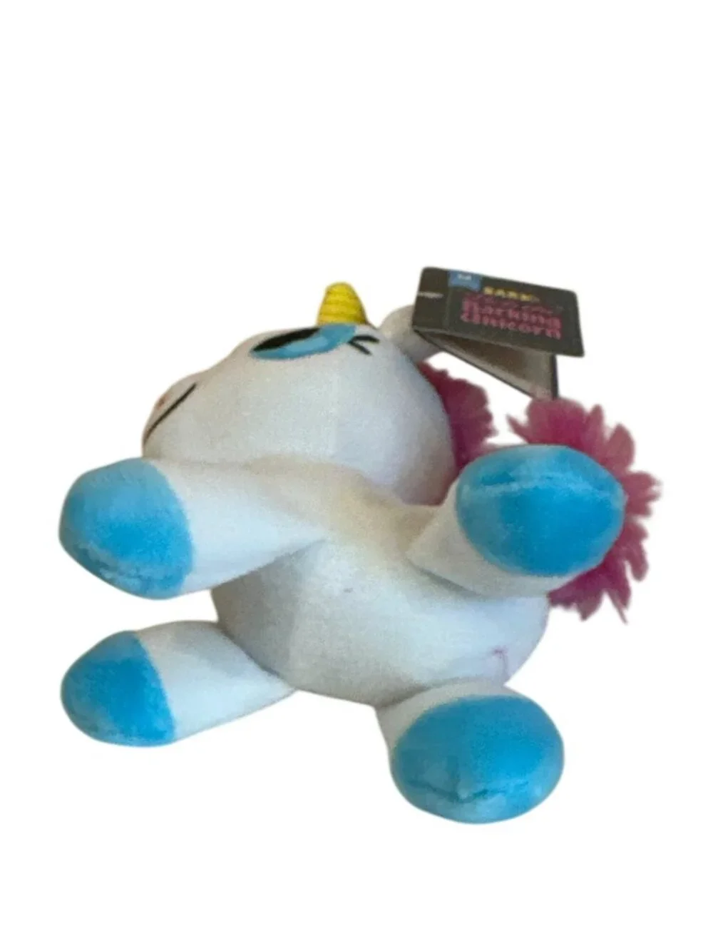 Bark Box Dog Toy Bob the Barking Unicorn Medium Chew Toy New with Tags